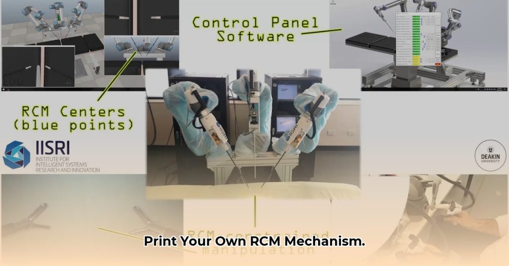 3D Printing Remote Center Motion (RCM) Mechanisms: STL Files and ...
