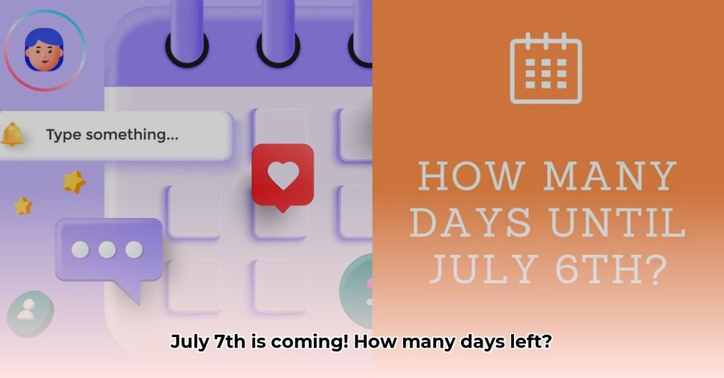 How Many Days Until July 7th? (Live Countdown & Calculation Guide ...