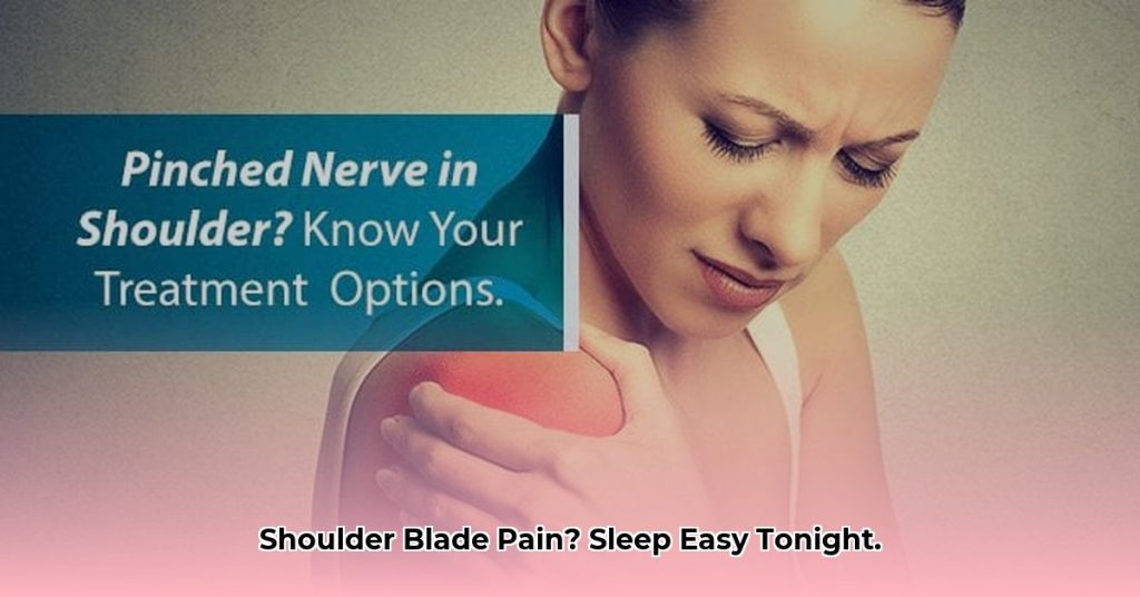 How to Release a Pinched Nerve in Shoulder Blade Quickly and Safely